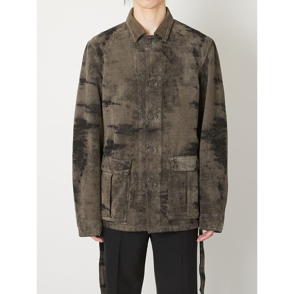 TAAKK MOLE JACQUARD DENIM BLOUSON