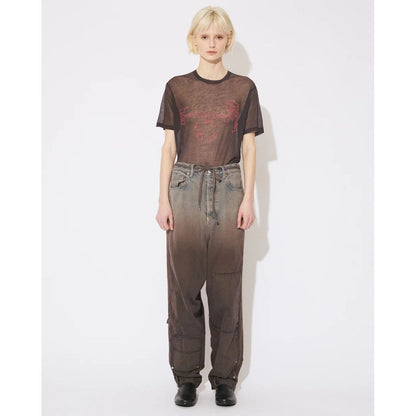 beautiful people double-end selvedge denim pants gradation
