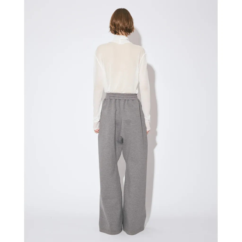 beautiful people compact double jersey wide straight pants