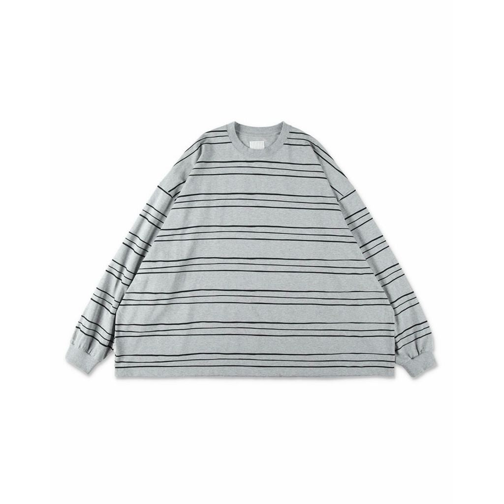 S.F.C SUPER BIG LS TEE (MULTI STRIPE)