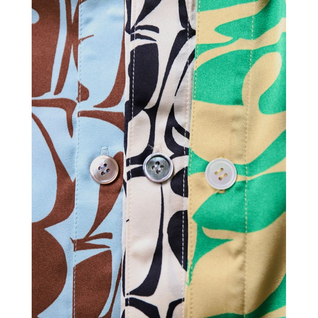 AMBERGLEAM  Fancy Satin Shirt