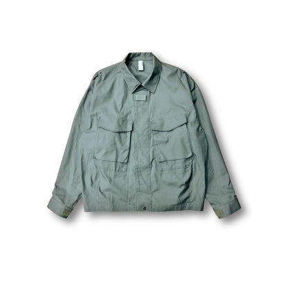 POLIQUANT THE FATIGUE TRACKER JACKET WITH DEFORMED MULTIPLE LARGE POCKET