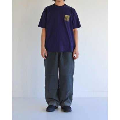ANACHRONORM STICKER MOTIF PRINTED S/S T-S