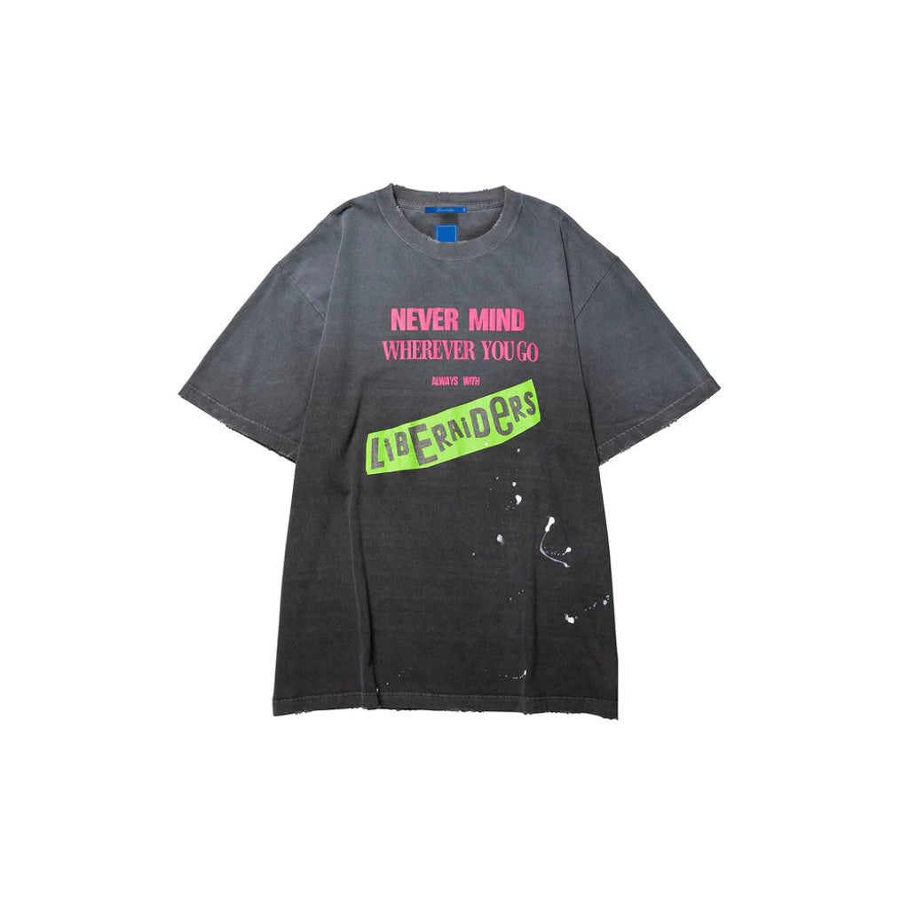 Liberaiders FADED PUNK LOGO TEE