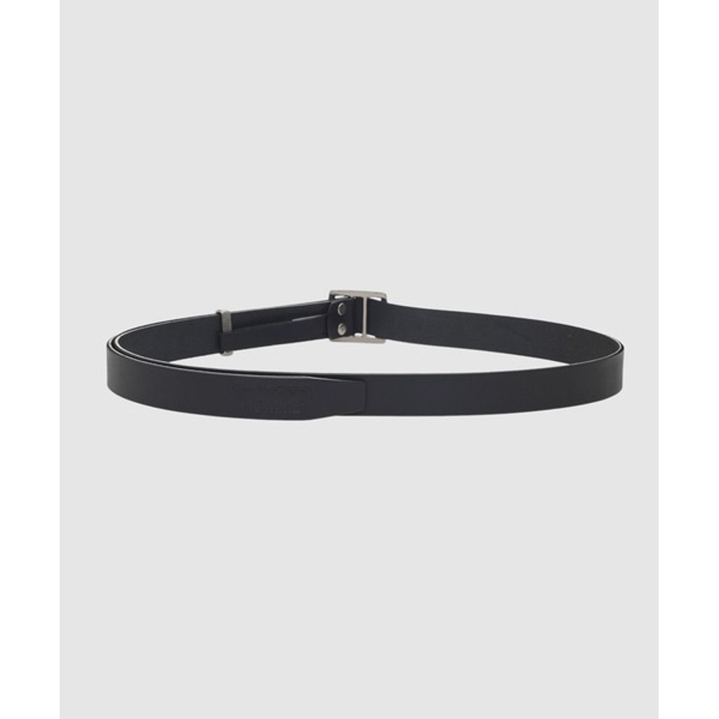 COMME des GARCONS HOMME STEER OIL SMOOTH HOLELESS BELT〈30mm〉（BLACK）