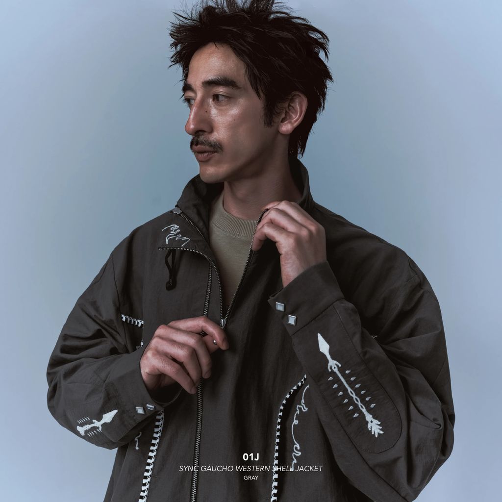 GOOPiMADE 01J-SYNC GAUCHO WESTERN SHELL JACKET
