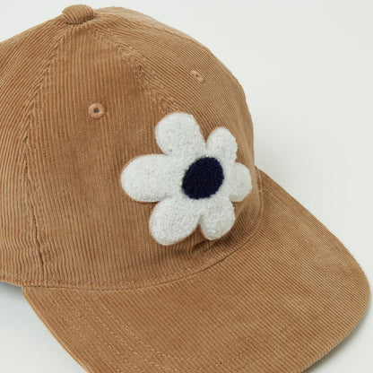 NICK GEAR Flower Chenille corduroy Cap