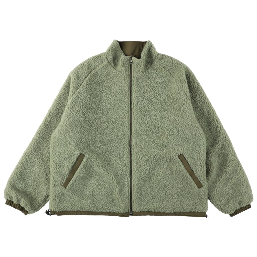 ISNESS MUSIC MUSIC IS NOT OVER! REVERSIBLE FLEECE JACKET