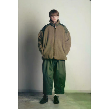 is-ness REVERSIBLE FLEECE DOWN JACKET is-ness×TAION