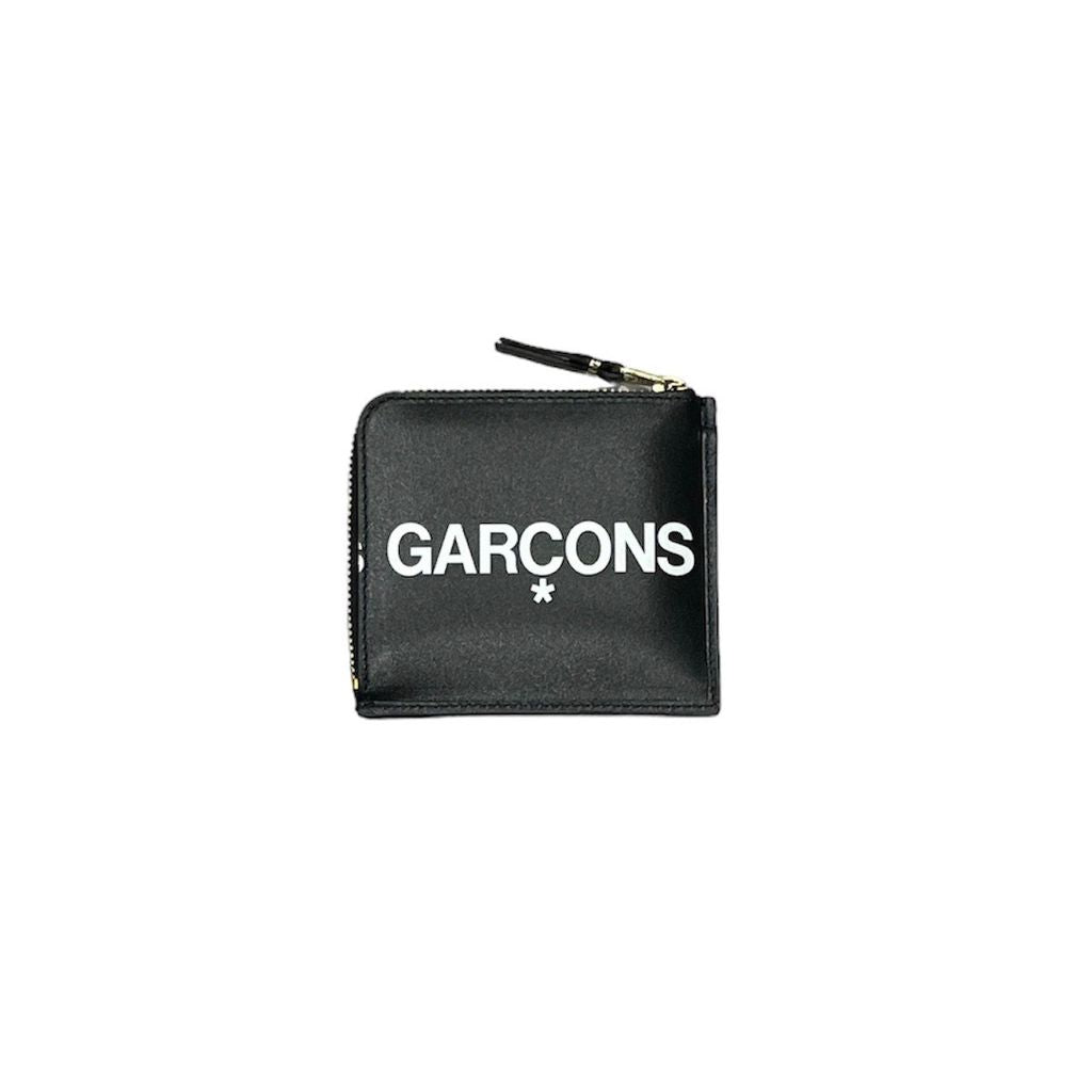 Wallet COMME des GARCONS CDG WALLET Huge Logo Black