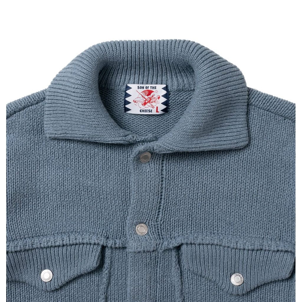 SON OF THE CHEESE 3RD KNIT JACKET