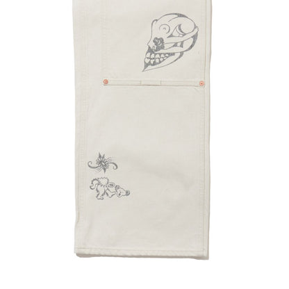 SUGARHILL TATTOO FLASH PRINT MODERN DENIM PAINTER