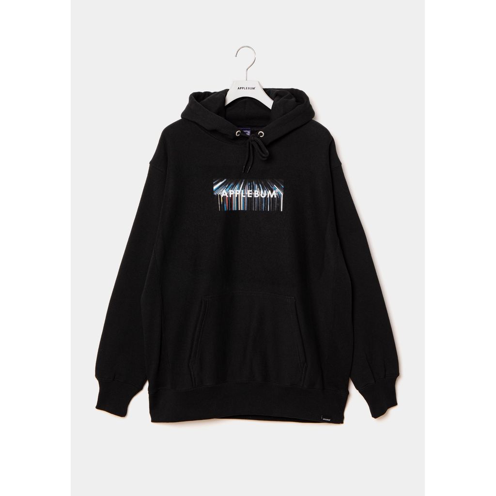 APPLEBUM Vinyl Box Logo Sweat Parka