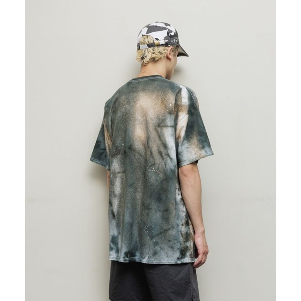 BAL x YUKIDYE LOGO TIE DYE TEE