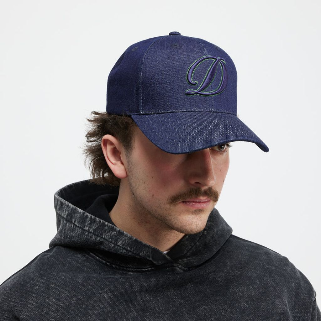 Dime  Cursive D Full Fit Cap
