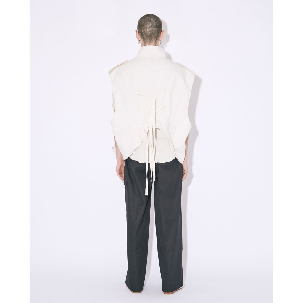 Beautiful People double-end british chino cloth vest