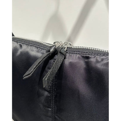 COMME des GARCONS HOMME COTTON NYLON TWILL SHOULDER BAG（BLACK）