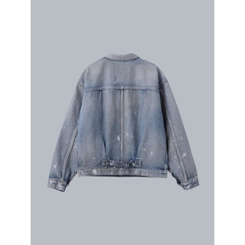 New Manual T-BACK DENIM JACKET