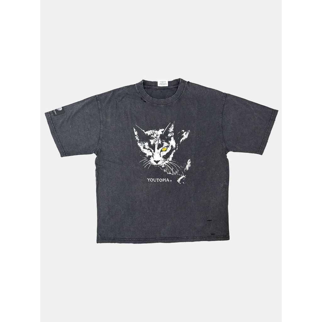 TALKING ABOUT THE ABSTRACTION CAT TEE