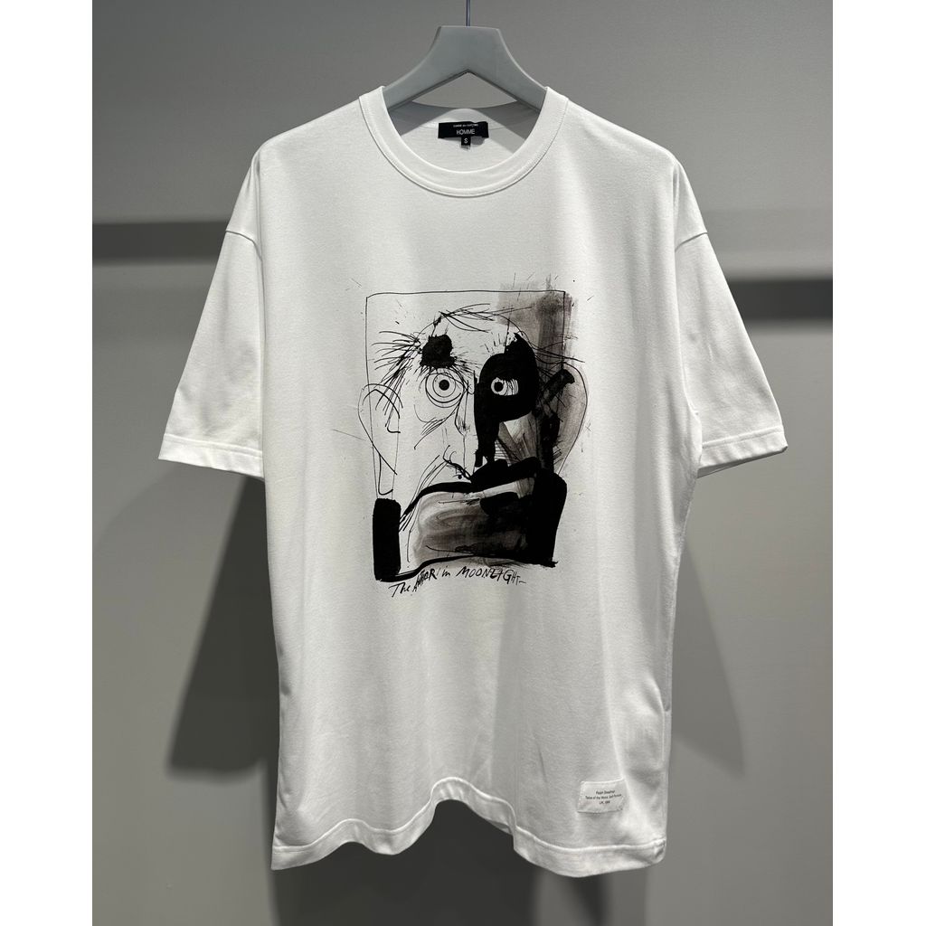 COMME des GARCONS HOMME「Ralph Steadman」ARTWORK PRINT T-SHIRT（B Pattern）