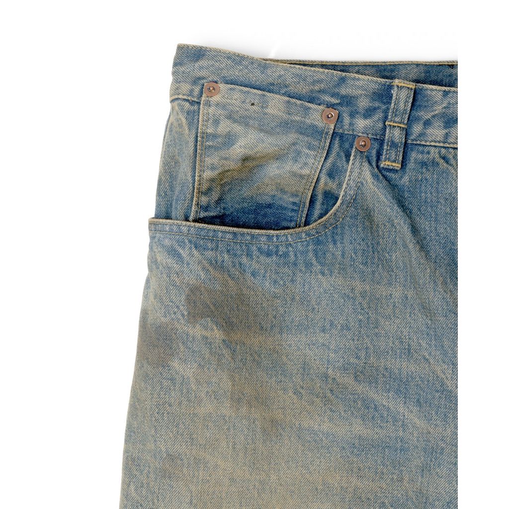 refomed RIGHT HANDED DENIM PANTS "USED"