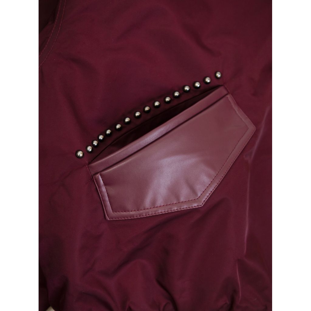 VANDY THE PINK Nylon Bomber jacket