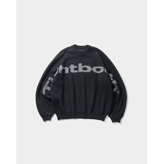 TIGHTBOOTH BIG LOGO KNIT SWEATER