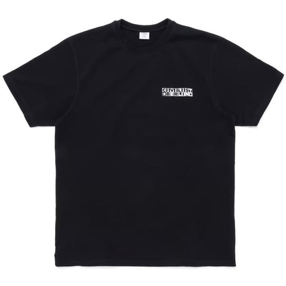 Civilist Monochrome Tee - Black