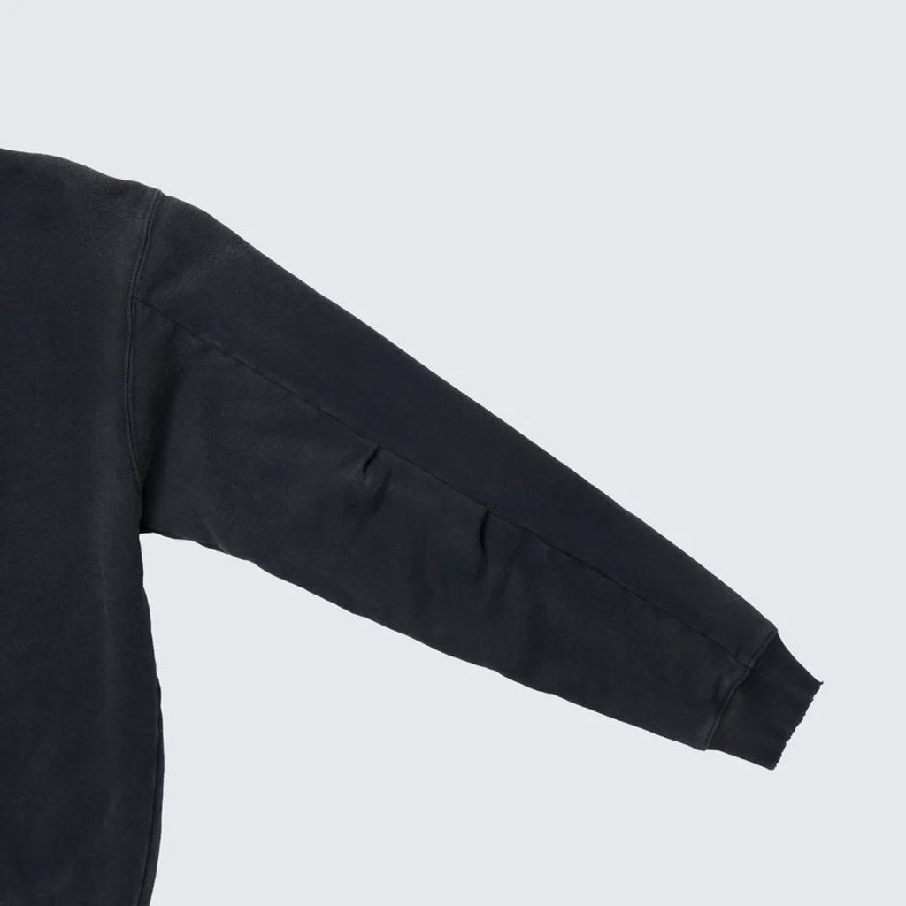MAGIC STICK FADED CREW SWEAT (FADE BLACK)