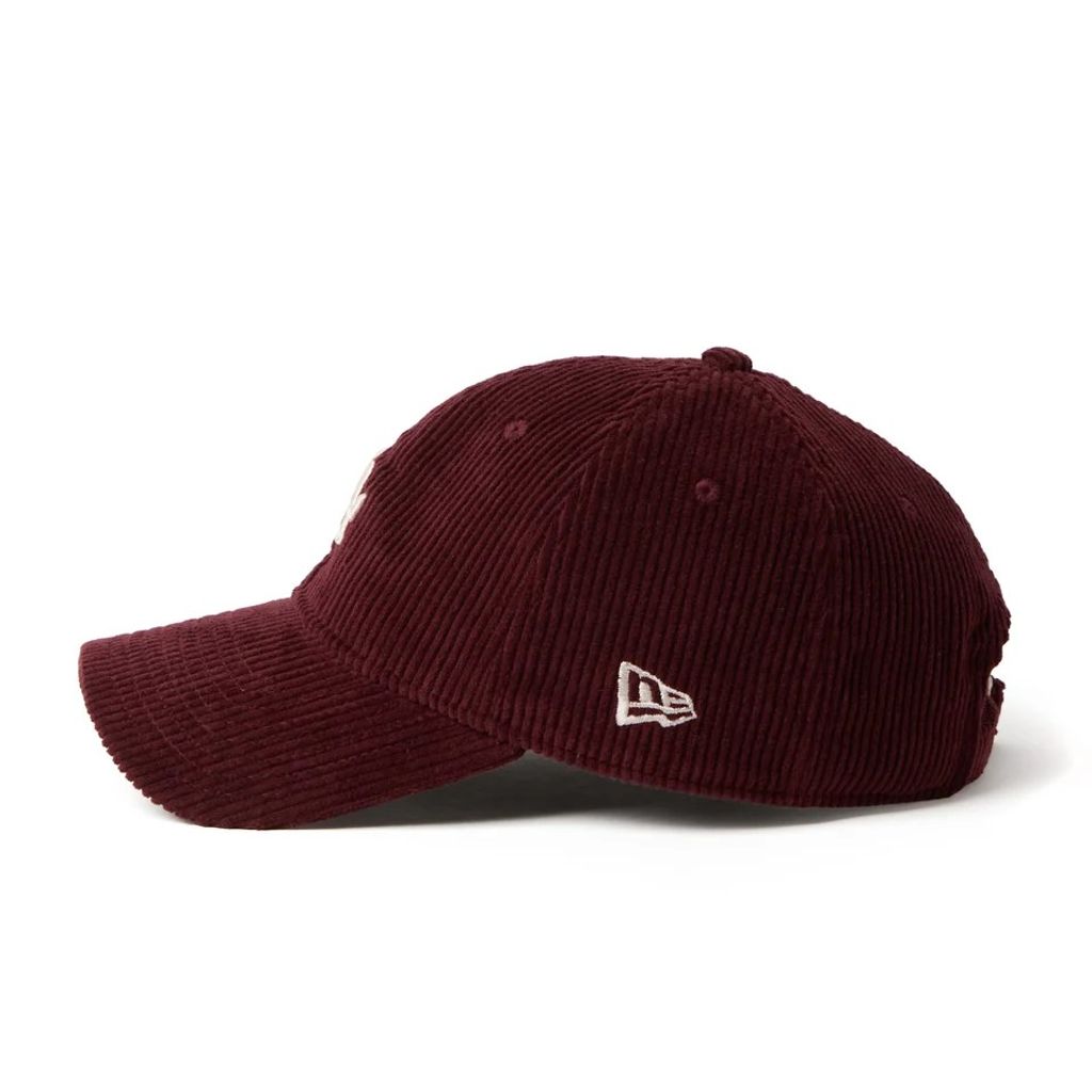 NEW ERA 9TWENTY Corduroy コーデュロイ ロサンゼルス・ドジャース ワイン