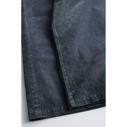 FDMTL FA26PN54U FLOCK LEATHER HAKAMA PANTS 3YR WASH