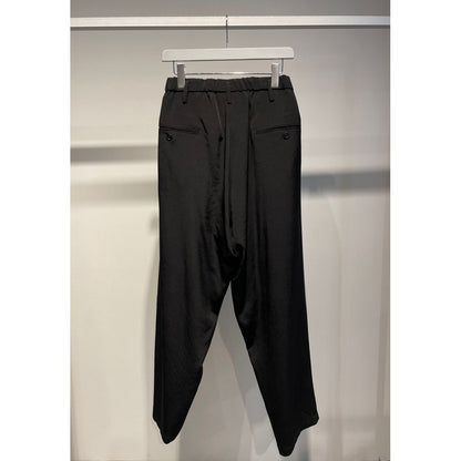 Y's for men TA TUXEDO PANTS WITH WAIST STRING