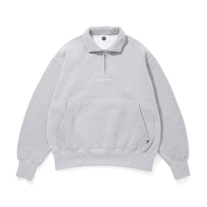 CITY COUNTRY CITY EMBROIDERED LOGO HAFE ZIP SWEATSHIRTS