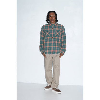 RATS COTTON LINEN CHECK SHIRT
