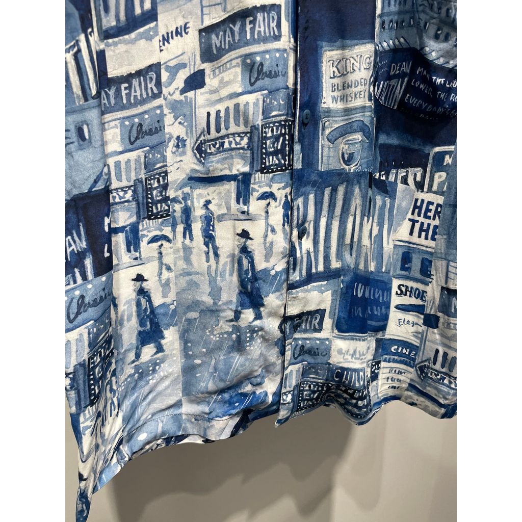 PORTER CLASSIC ALOHA SHIRT TIMES SQUARE