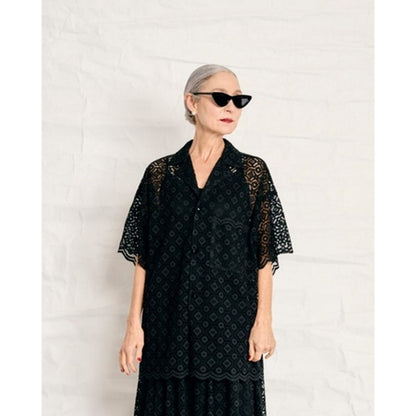 THOMAS MAGPIE Lace shirt