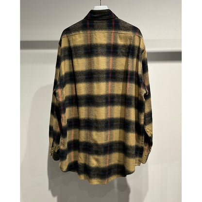 blurhms Cotton Rayon Ombre Work Shirt L/S