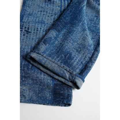 FDMTL BORO JAQUARD WIDE PANTS RINSE