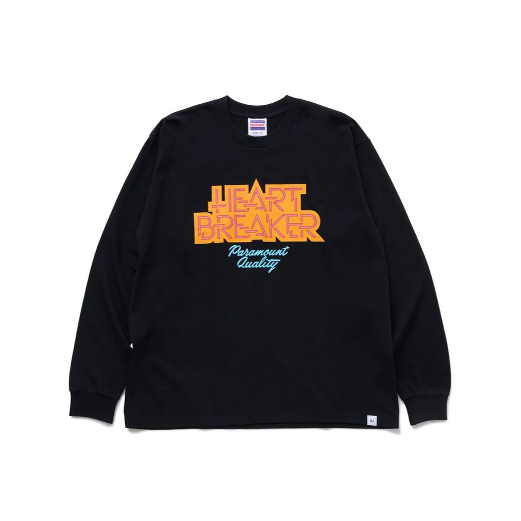 BEDWIN & THE HEARTBREAKERS L/S PRINTED TEE "EDDIE"