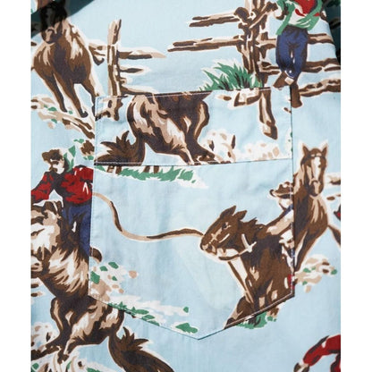 TOWNCRAFT  PRINTED PAJAMA JACKET