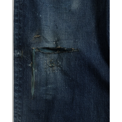 ANACHRONORM REMAKED WIDE 5P DENIM PANTS DARK INDIGO