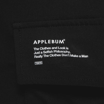 APPLEBUM MILITARY SHIRT JACKET [BLACK] / 2420617