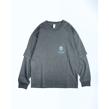 ANDFAMILYS Pigment Layered L/S Tee