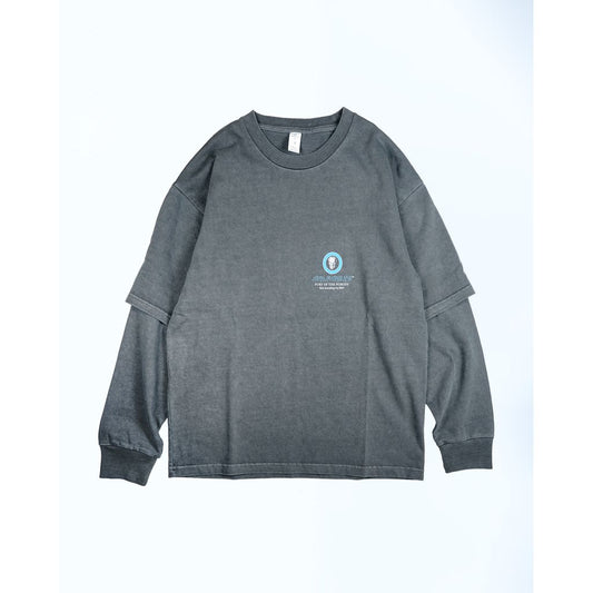 ANDFAMILYS Pigment Layered L/S Tee