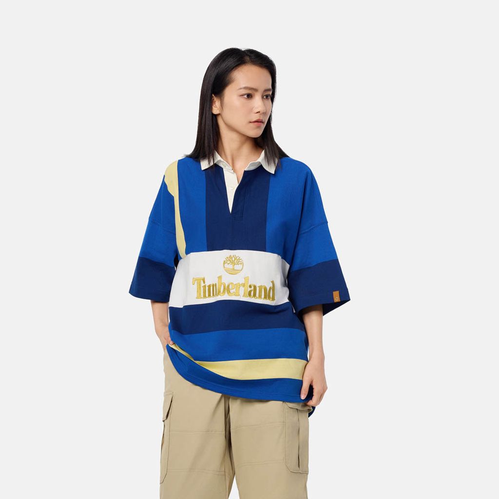 Timberland  TOKYO DESIGN COLLECTIVE オールジェンダー 半袖 ラグビー シャツ