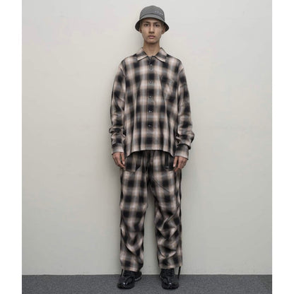 bal PLAID WIDE MOUNTAIN PANT
