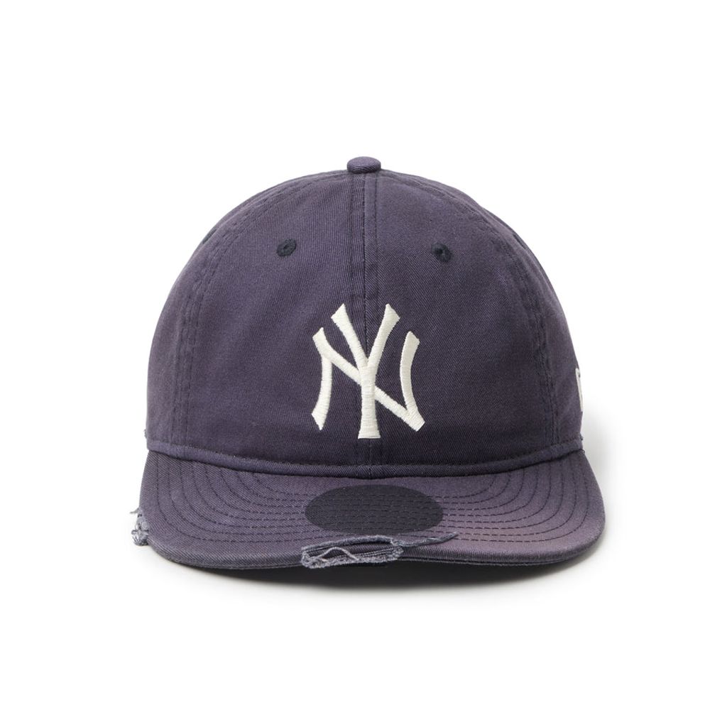 NEW ERA  9THIRTY powered by GORO (min-nano) ニューヨーク・ヤンキース ダメージ/パッカブルバイザー