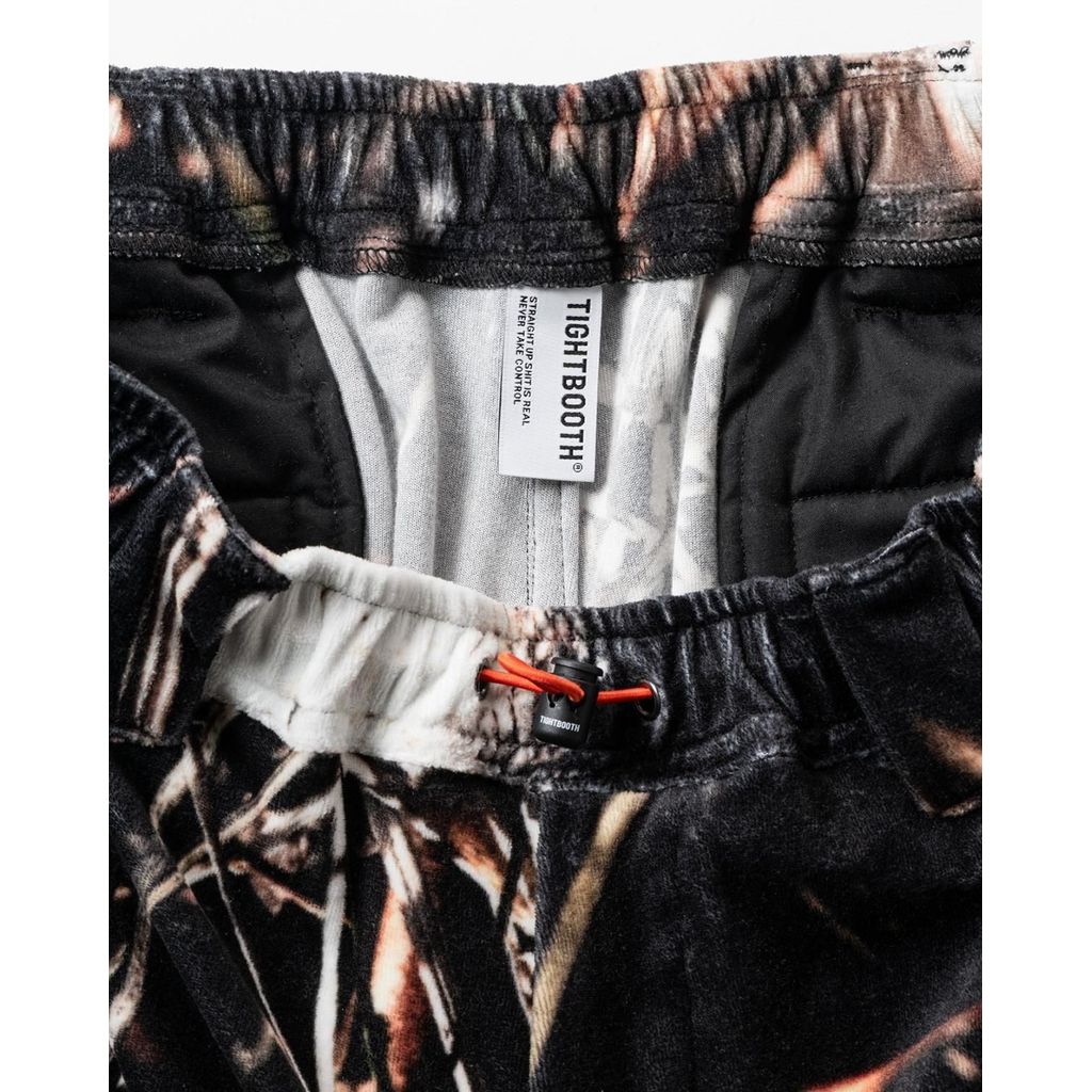 TIGHTBOOTH  TACTICAL VELOUR CAMO BALLOON PANTS - TIGHTBOOTH x BES