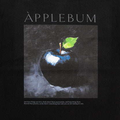APPLEBUM  "Black Apple" T-shirt 12oz