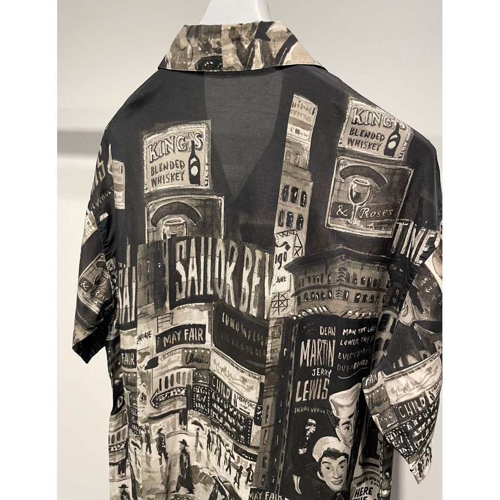 PORTER CLASSIC ALOHA SHIRT TIMES SQUARE